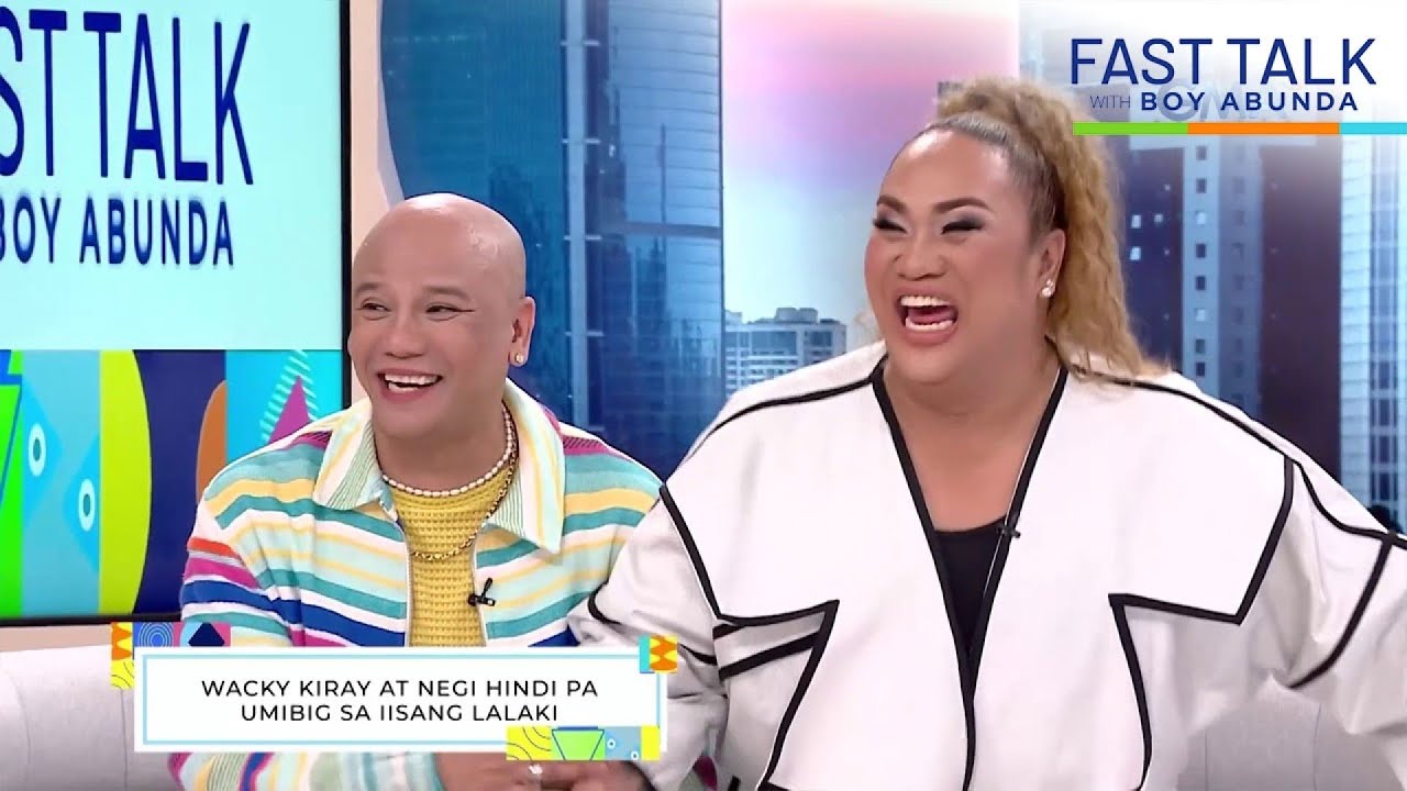Fast Talk with Boy Abunda: Wacky Kiray at Negi, blessed sa love life! (Episode 548)