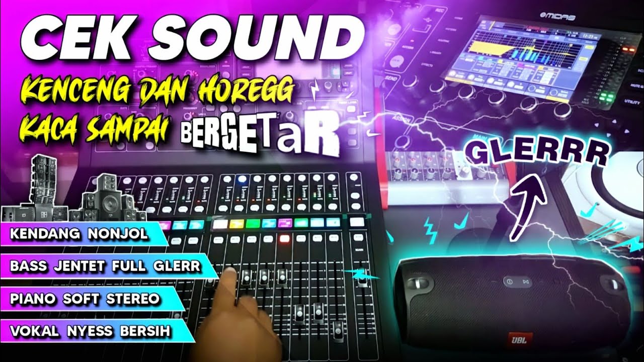 CEK SOUND GLERR KALEM TAPI ULEM BIKIN KACA BERGETAR COCOK UNTUK HAJATAN BUILT UP AUDIO 2024