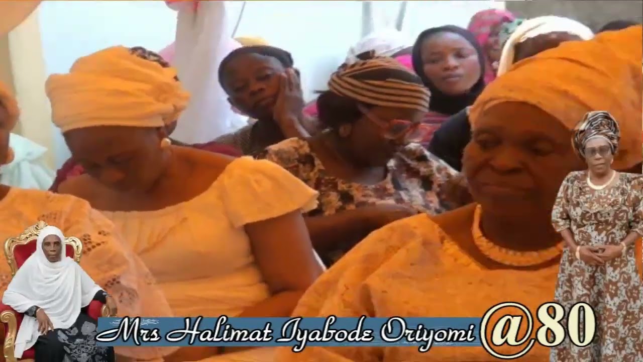MRS HALIMAT IYABOBE ORIYOMI @ 80