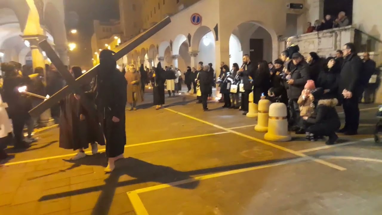 Cascia (PG) 29/03/2024 Pocessione Venerdi Santo.