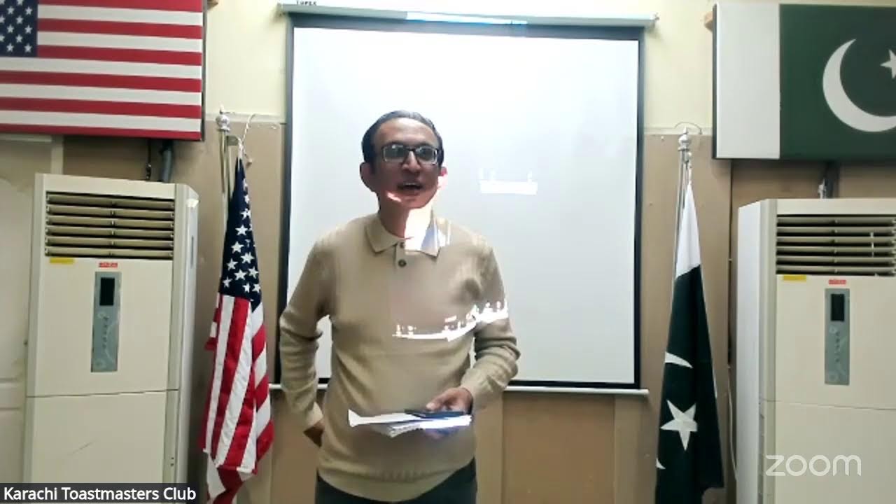 Karachi Toastmasters Club Meeting