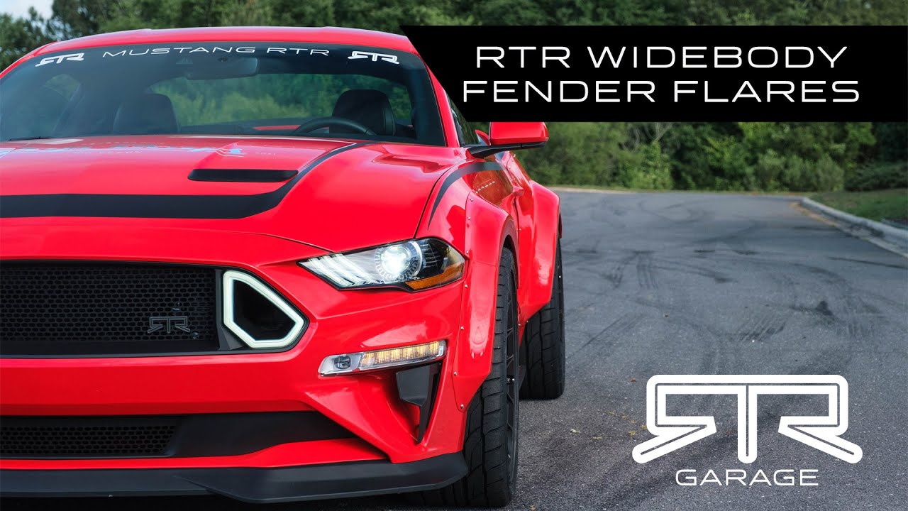 Installing the RTR Wide Body Flares (18-23 Mustang - Ecoboost & GT)