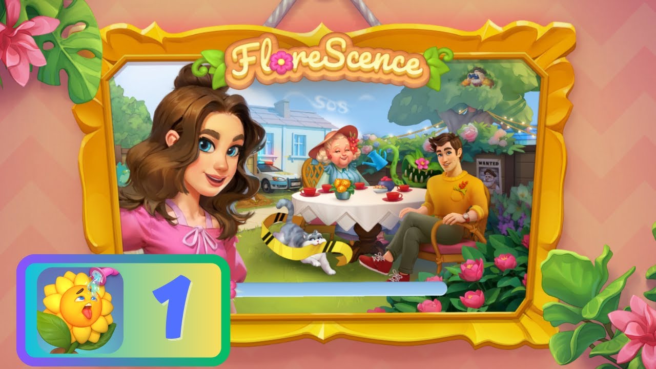 Florescence: Merge Garden - 🌹 Part 1 - Stylish Shop - Gameplay