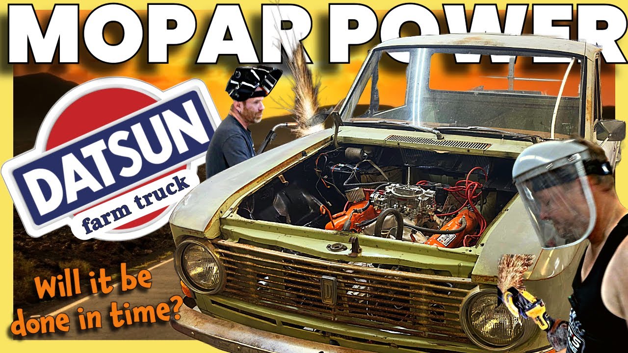 Budget Race Truck: Can I Fit a Mopar in a Datsun Truck?