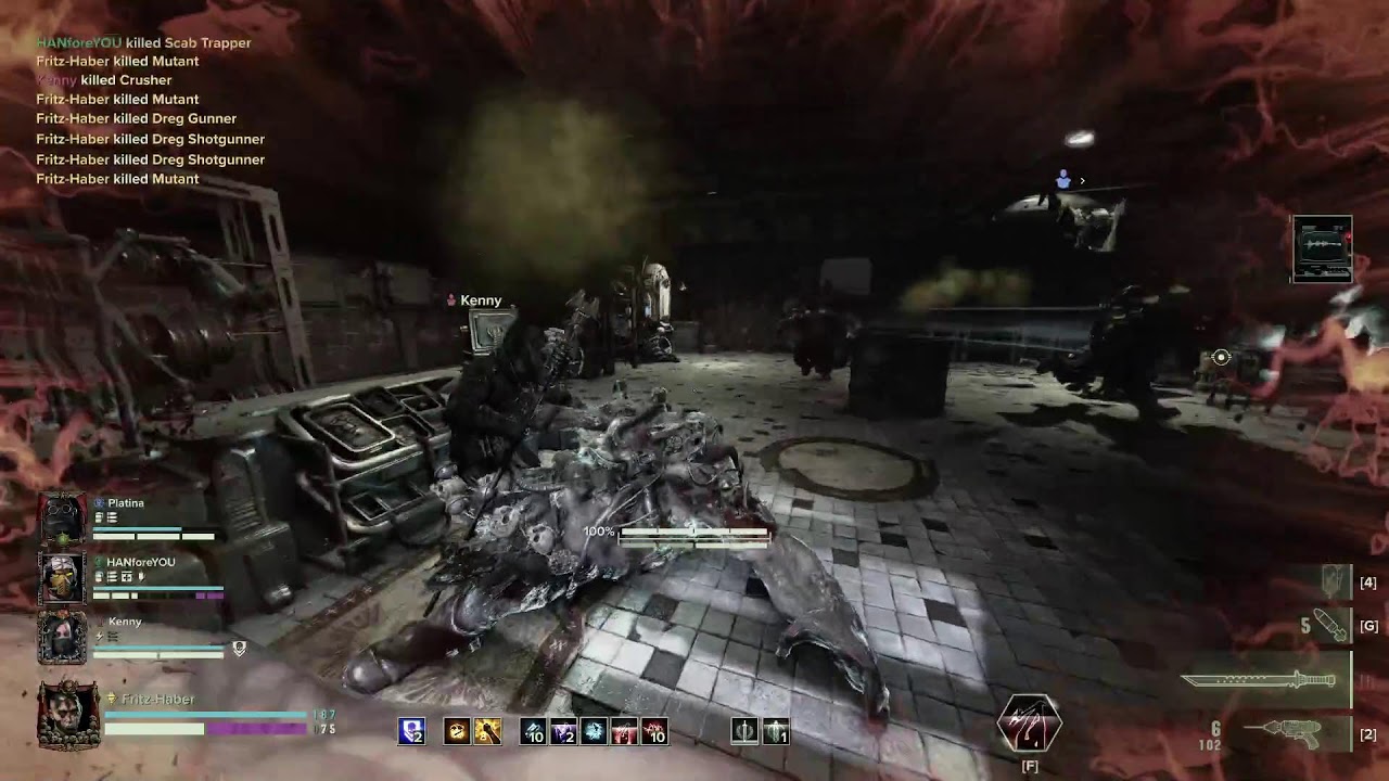 Warhammer 40000: Darktide  come by and Play some games