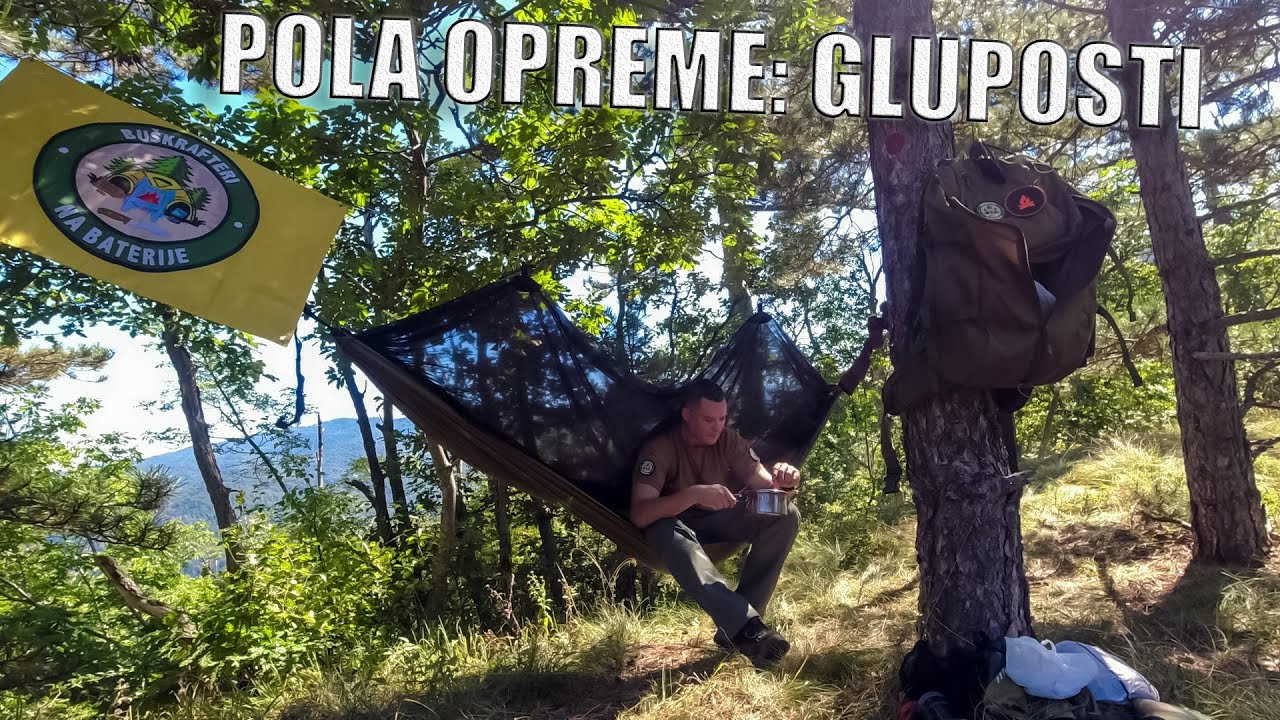 Izležavanje na Vardi i oprema koju nosim na hajking...