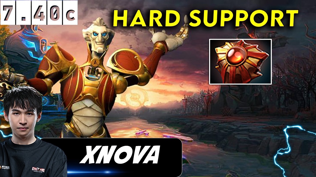 xNova Ringmaster Hard Support - Dota 2 Patch 7.40c Pro Pub Gameplay