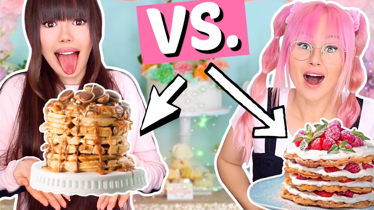 Heftiger XL Waffelturm ⚡️ BFF Battle | ViktoriaSarina