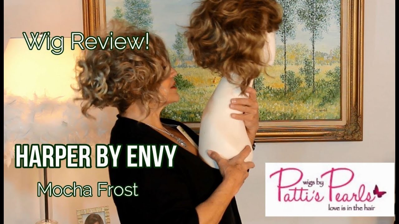 Wig Review:  Harper by Envy in Mocha Frost