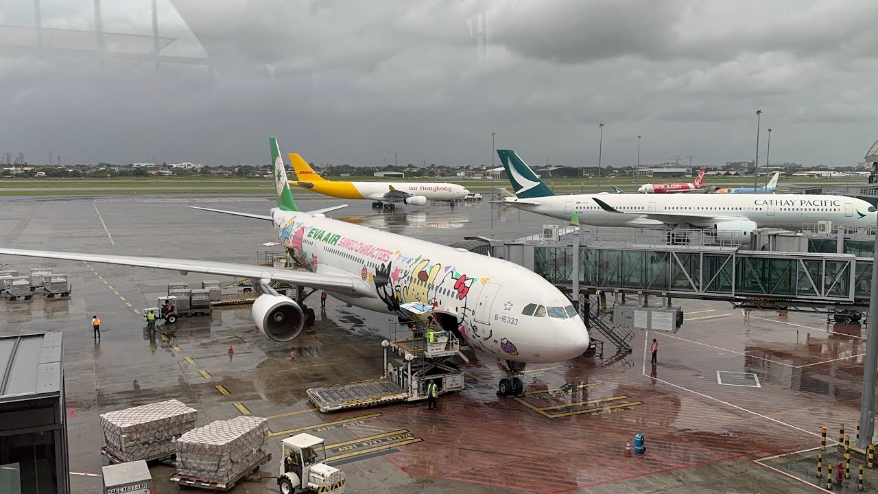 EVA Air - Airbus A330-300 | Cebu to Taipei (Departure)