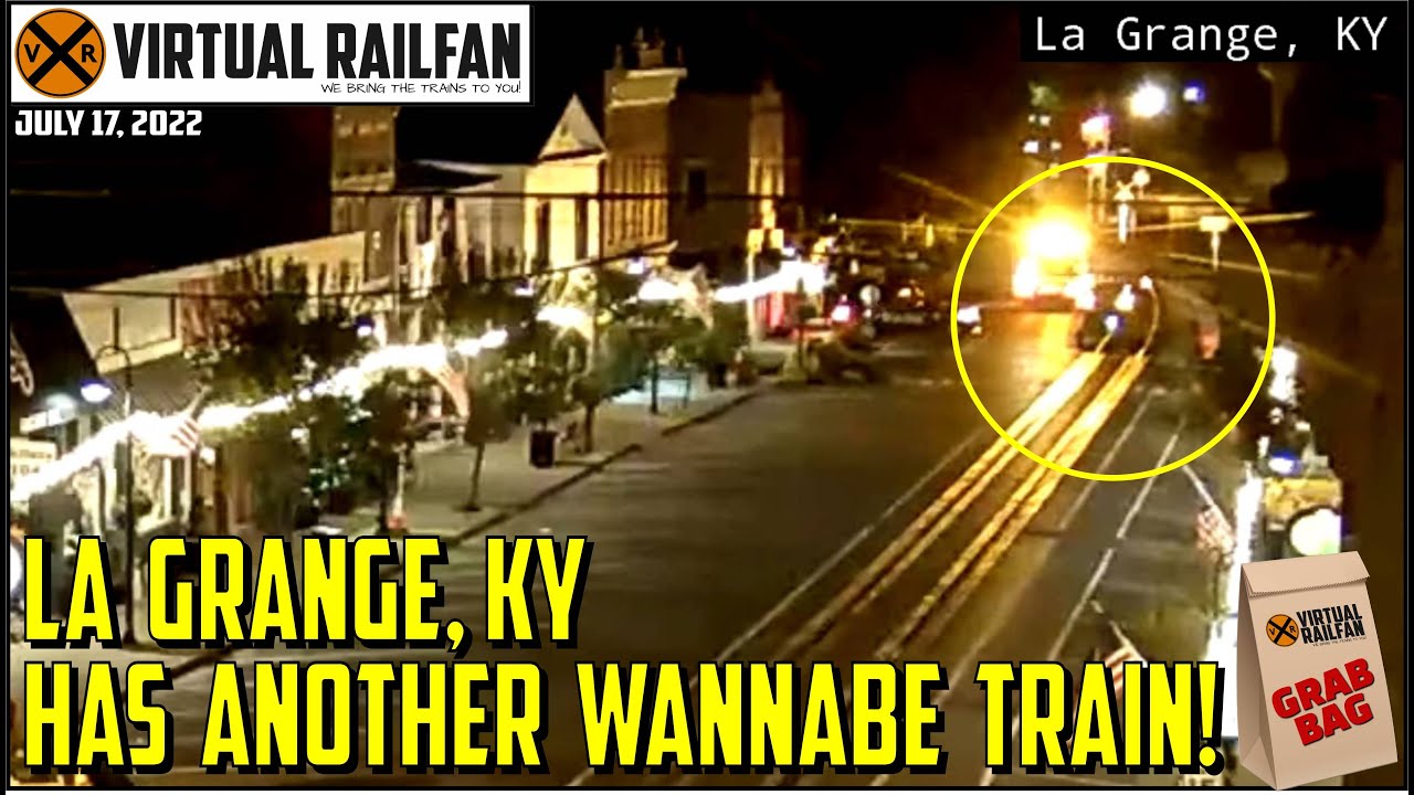 TRAIN WANNABE IN LA GRANGE, CRAZY STORM IN KEARNEY, RARE SWITCHERS, OLD CARS & SO MUCH MORE 7/17/22