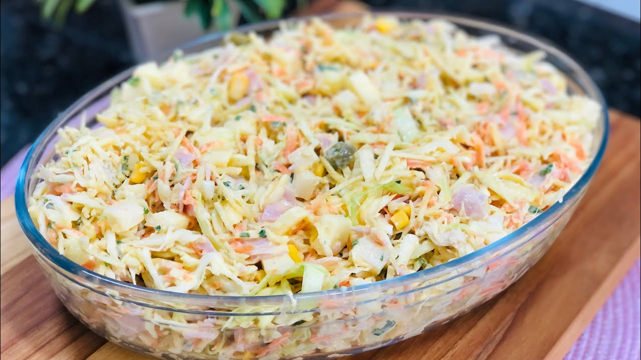 SALPICÃO DE REPOLHO MUITO REFRESCANTE !! FÁCIL DE FAZER!! SABOROSO PARA SERVIR QUALQUER DIA!!🤩