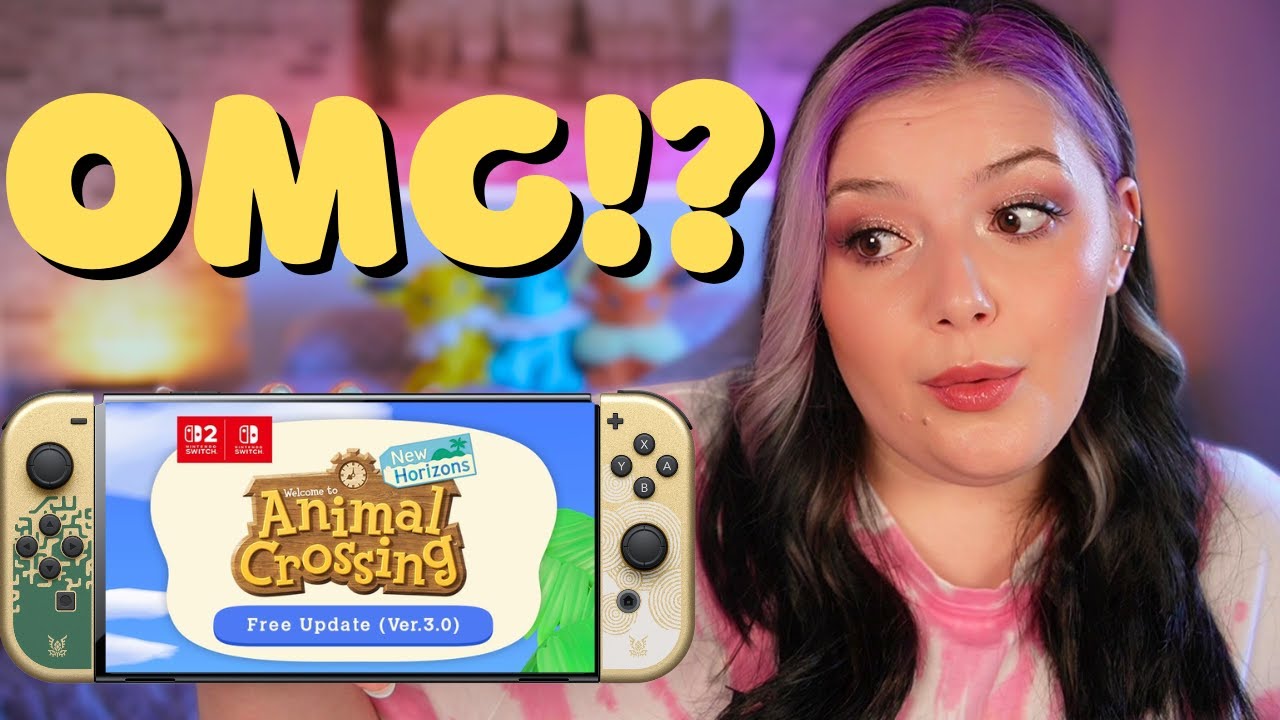 Animal Crossing NEW Update REACTION! (OMG IT ACTUALLY HAPPENED)