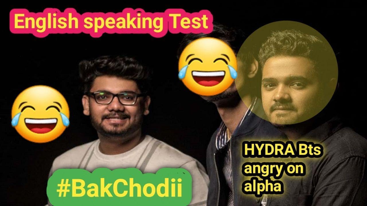 Hydra BTS Angry 🤬😠😡 | Hydra Alpha's English speaking Bakchodi 😂😂 | Tipa | Python | shiv | Justf