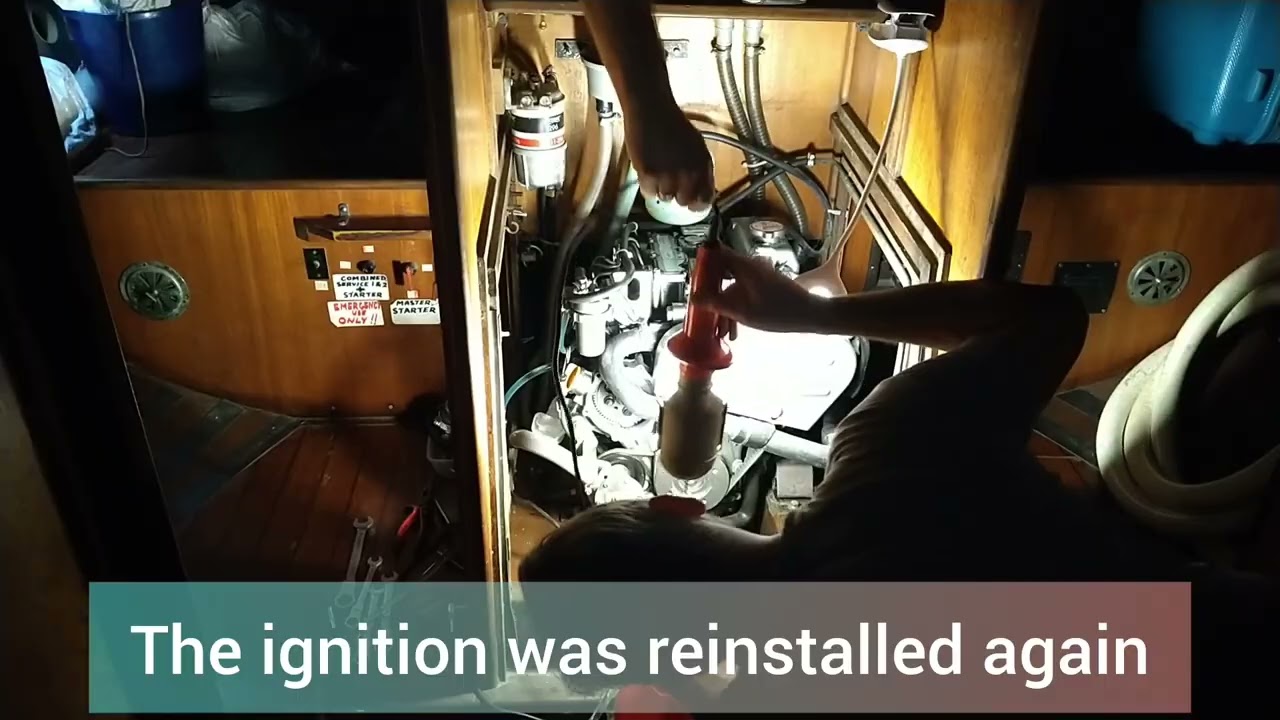 TheBOATS - Starting Dehler 37 engine