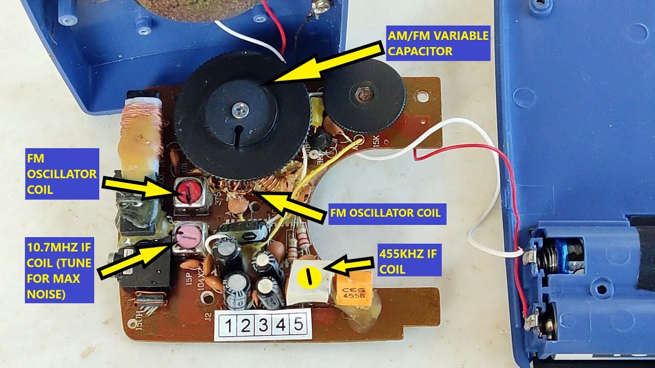 Converting an old AM/FM Radio for VHF Airband Reception