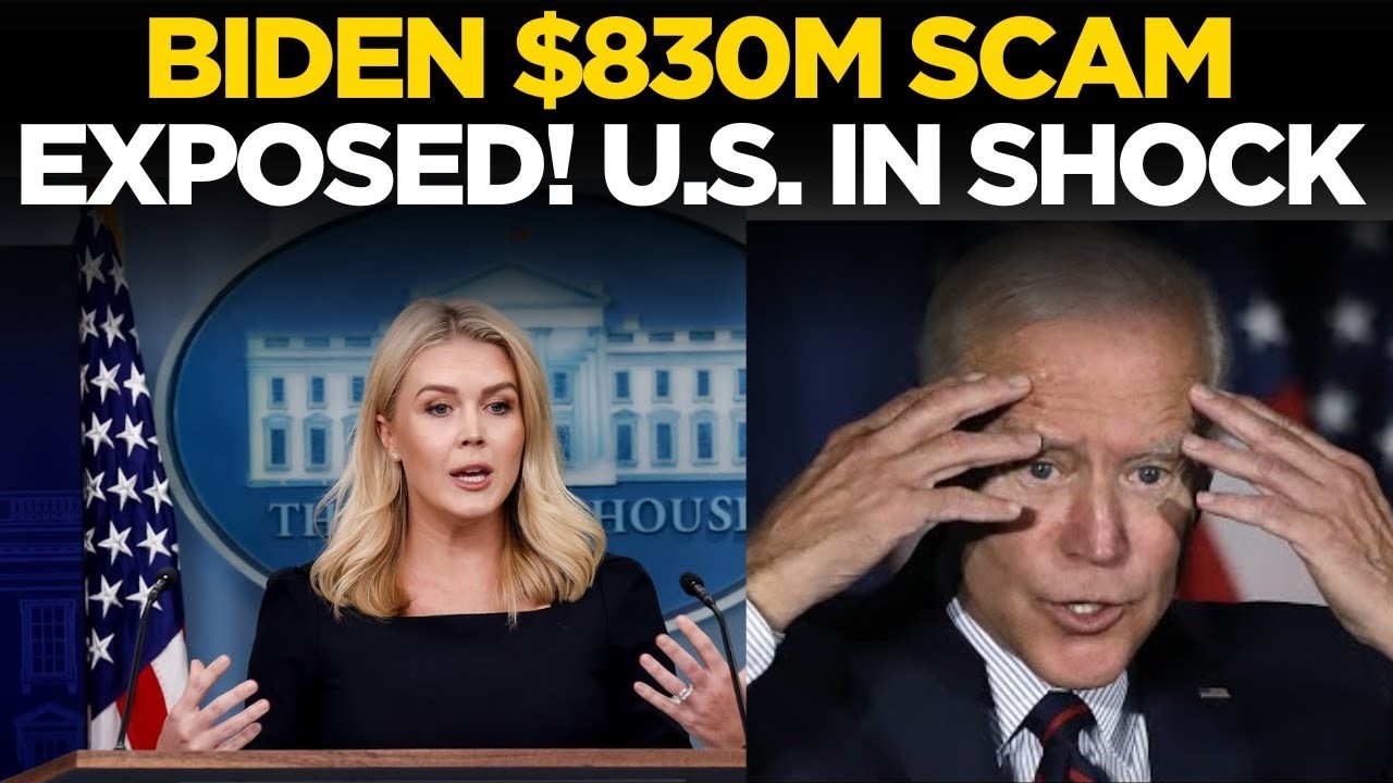 US News LIVE | BIDEN $830M SCAM EXPOSED! U.S. IN SHOCK | White House Briefing | US News Live