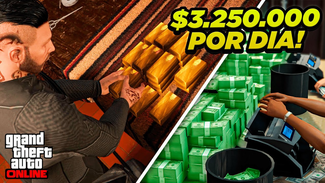 COMO FIQUEI MILIONÁRIO EM APENAS ALGUMAS HORAS NO GTA 5 ONLINE!