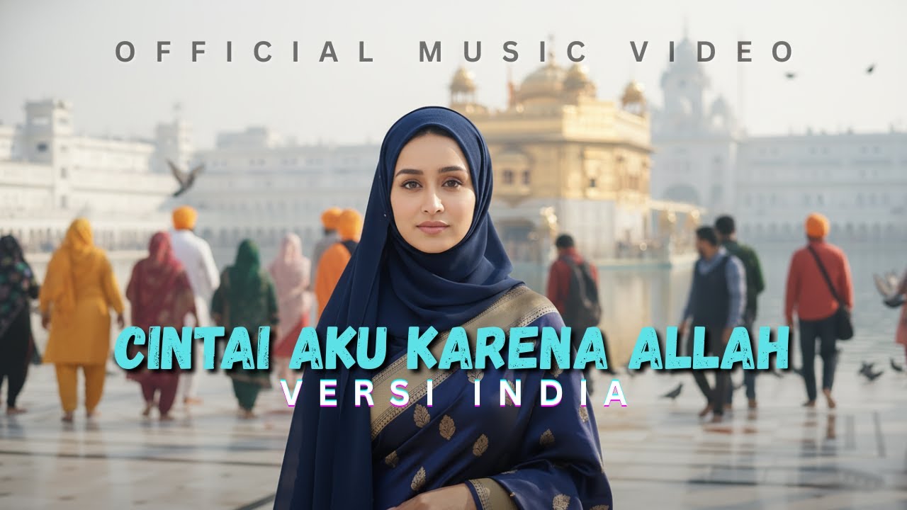 Lagu Dangdut Versi India CINTAI AKU KARENA ALLAH (Official Music Video)