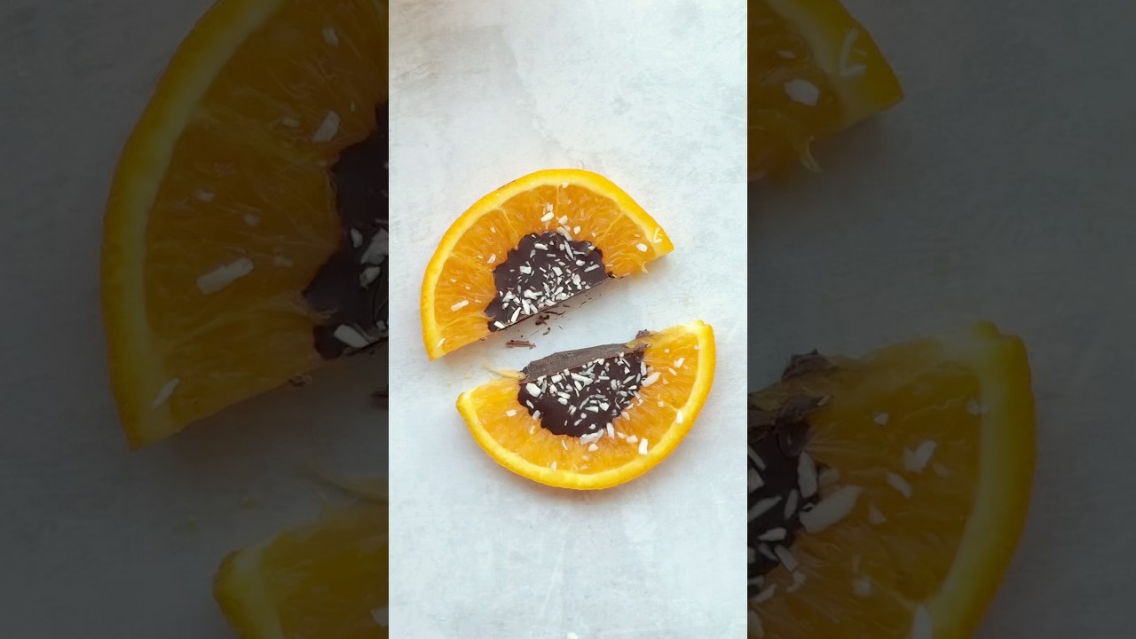 Frozen Chocolate Oranges 🍫🍊