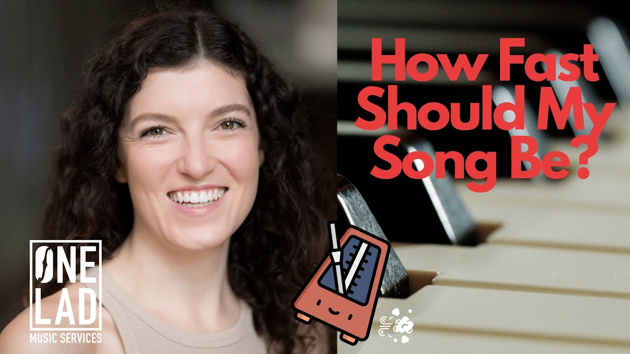 Choosing a Comfortable Speed For Your Song | Piano Lesson | One Lad Music Services | Rachel Campbell