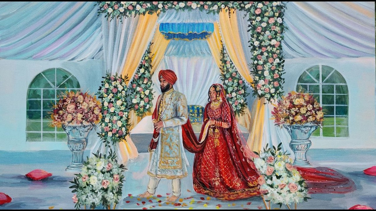 Cinematic Video Gursimran & Jasmeen  #wedding  #amritsar  #punjabi #punjab