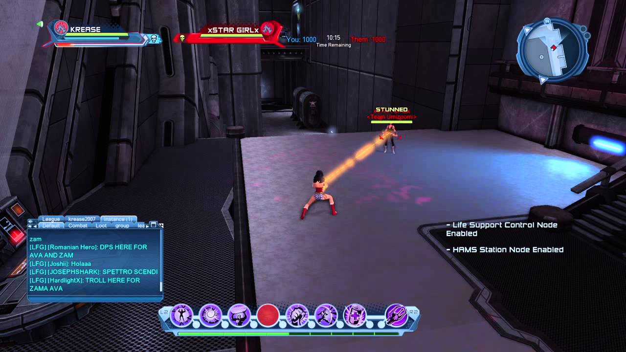 DCUO - Wonder Woman Power Guide - Legends PvP PvE