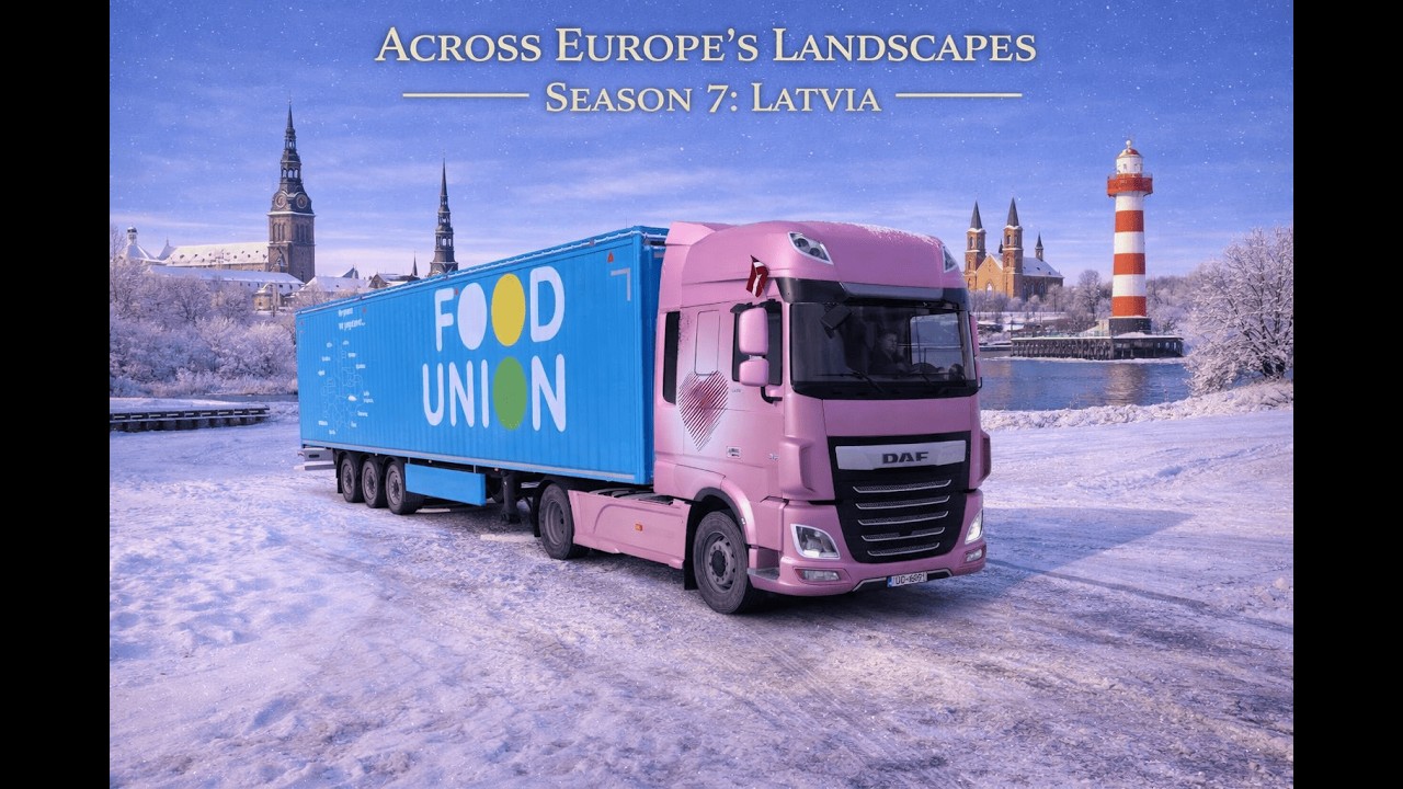 Across Europe’s Landscapes ~ Season 7: Latvia / Riga → Liepāja [14/02/2026]