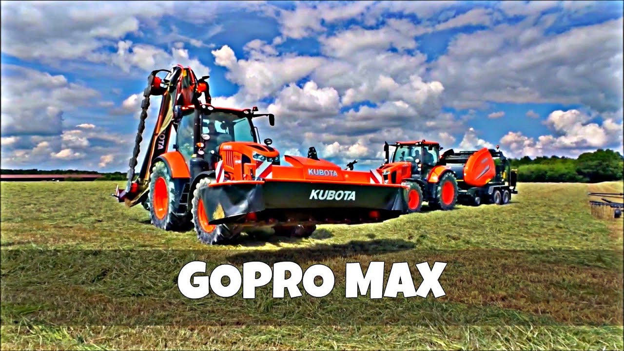 Démonstration KUBOTA /spéciale élevage/ fenaison