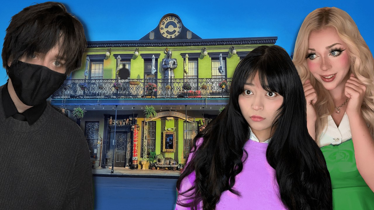 a night in HAUNTED HISTORIC JEFFERSON HOTEL with my friends...