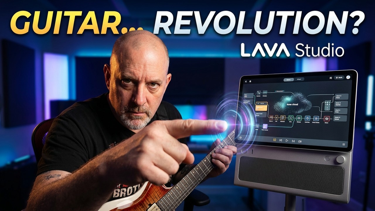 Discover the THRILLING FUTURE of Guitar with LAVA Studio!