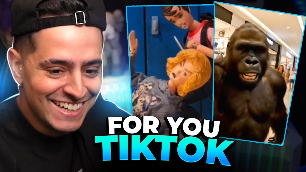CORINGA REAGINDO A FOR YOU DO SEU TIKTOK: MELHORES TENTE NÃO RIR KKKK