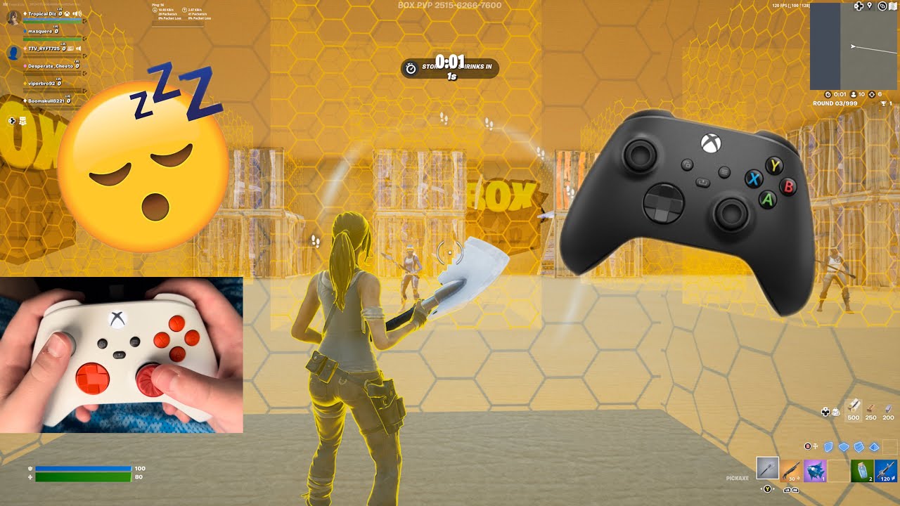 (4k 120FPS) HandCam Asmr😴Box PVP Xbox Series X Gameplay🏆
