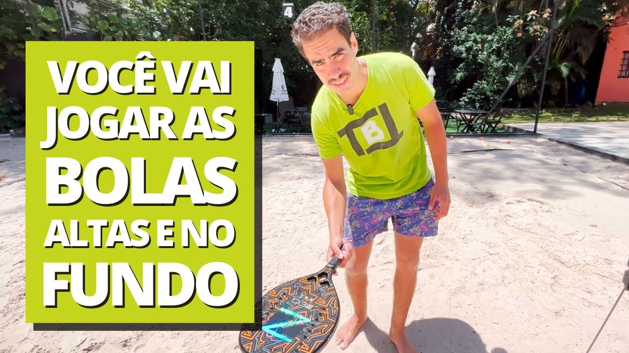 COMO EXECUTAR BONS LOBS NO BEACH TENNIS