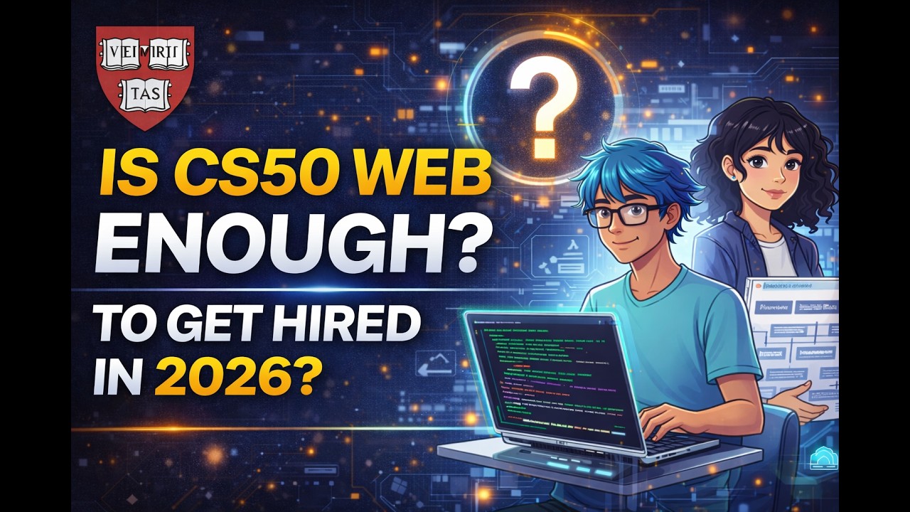 Harvard CS50 Web in 2026 — The Honest Truth About Getting Hired!