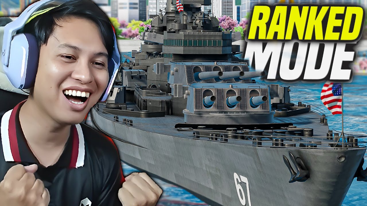PERTAMA KALINYA USS MONTANA MODE RANKED SEKALI SHOT MUSUH KARAM!! - MODERN WARSHIPS