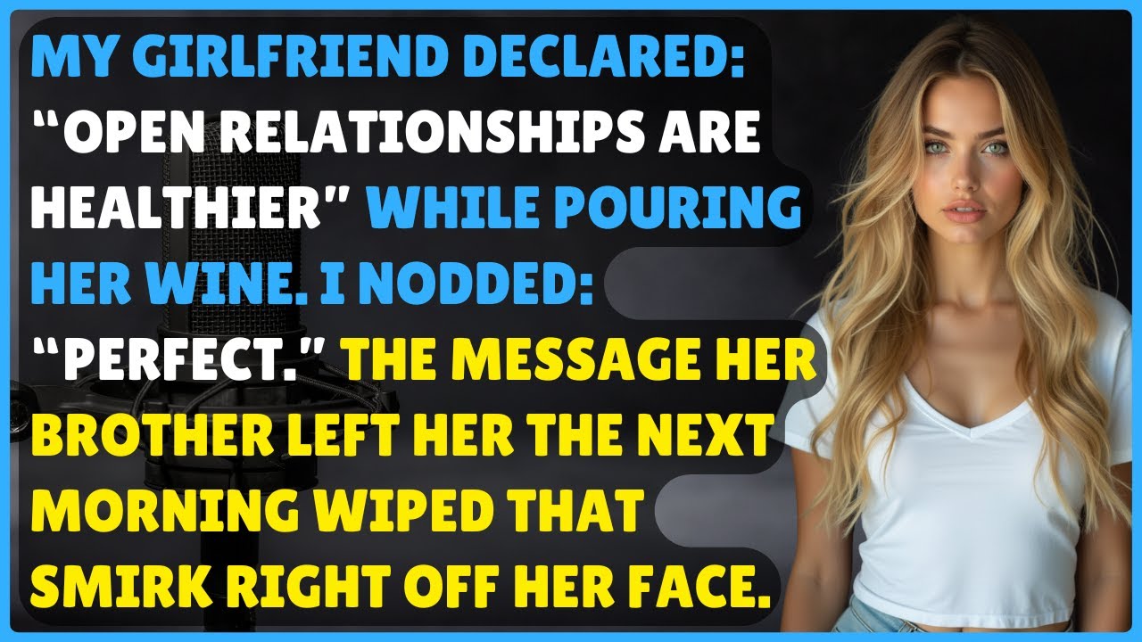She Claimed Open Relationships Were Healthier—The Message She Got Next Morning Changed Her Smile