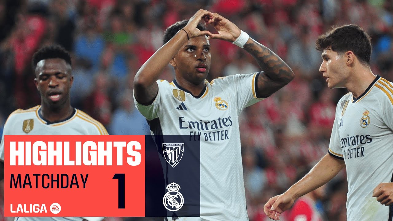 Resumen de Athletic Club vs Real Madrid (0-2)