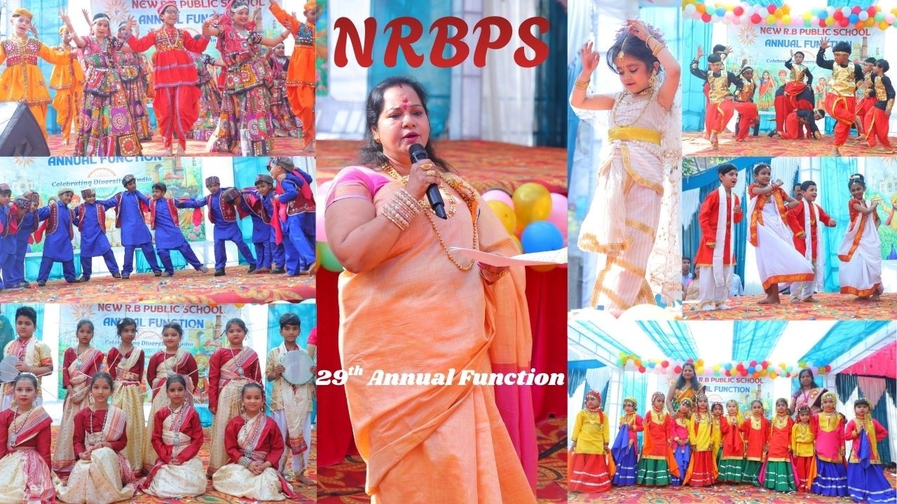 29th Annual Function | 2025-2026 | New RB Public School And Play Way, Sultan Puri, Delhi.