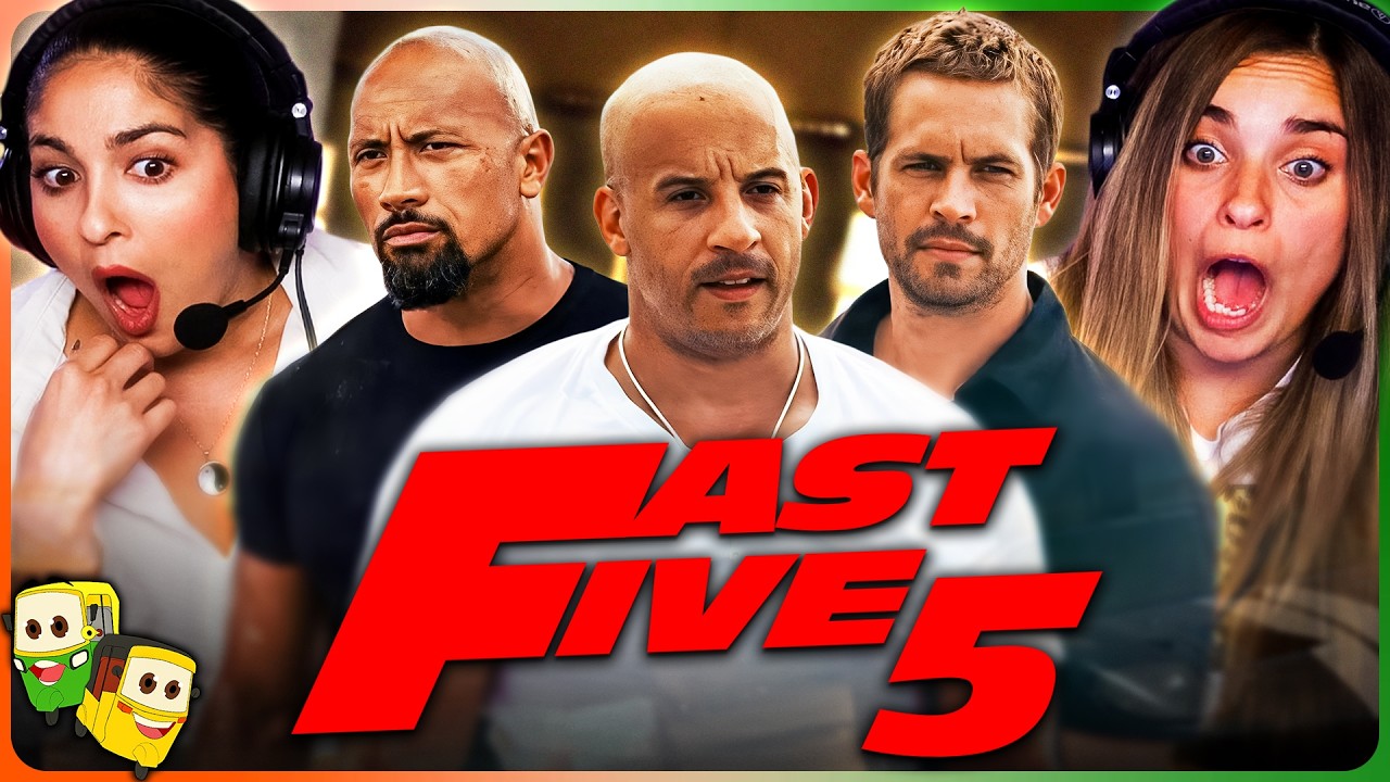 FAST FIVE Movie Reaction! |  Vin Diesel | Paul Walker | Dwayne "The Rock" Johnson