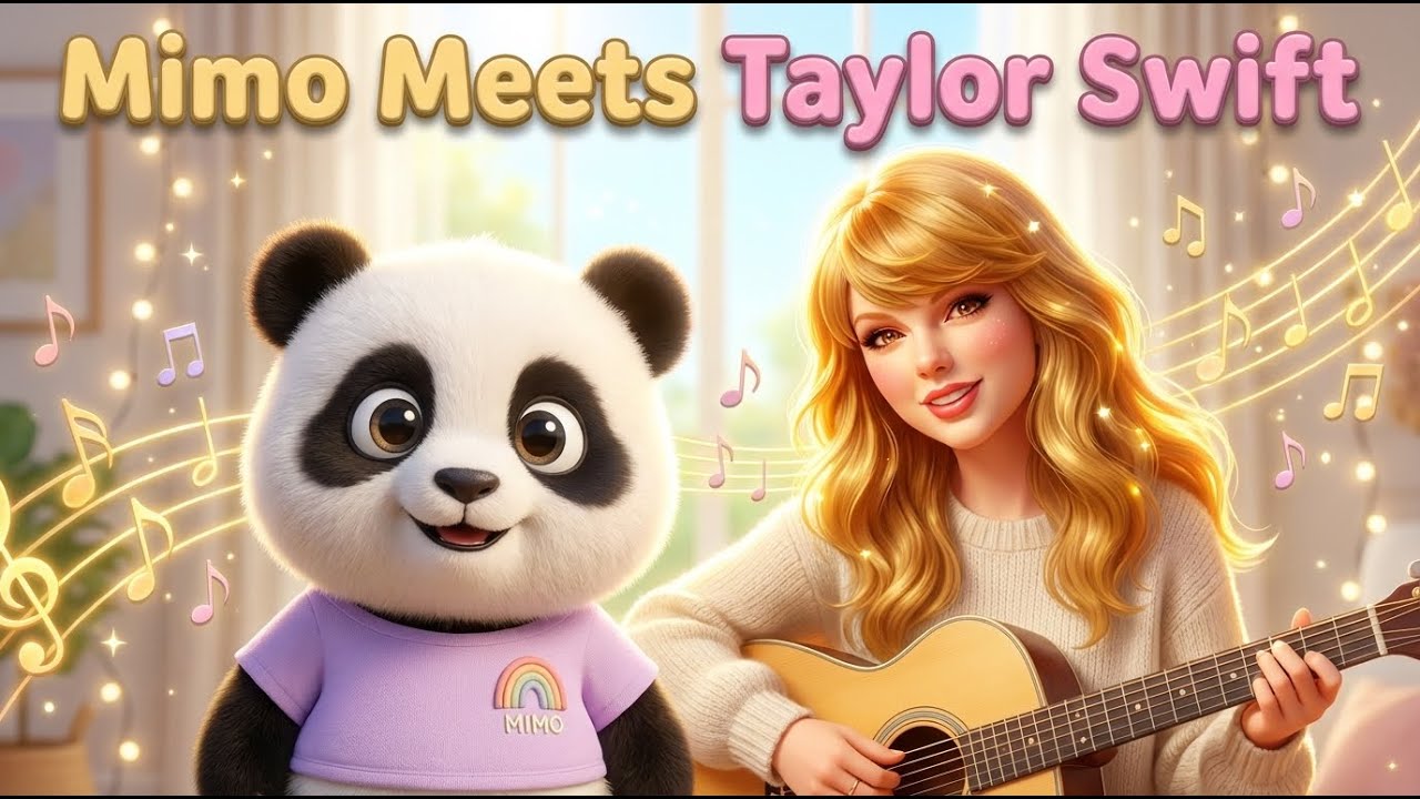 Mimo Meets Taylor Swift 🎵 Bedtime Story for Kids + 2.5 Hours Sleep Music