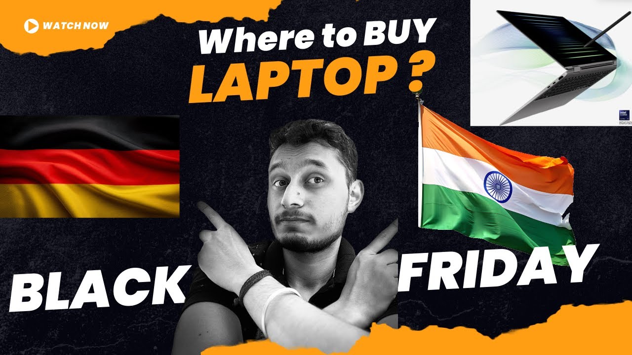 Where to Buy a Laptop India or Germany?🤔Best laptop buy guide for students + Black Friday 2024 deals