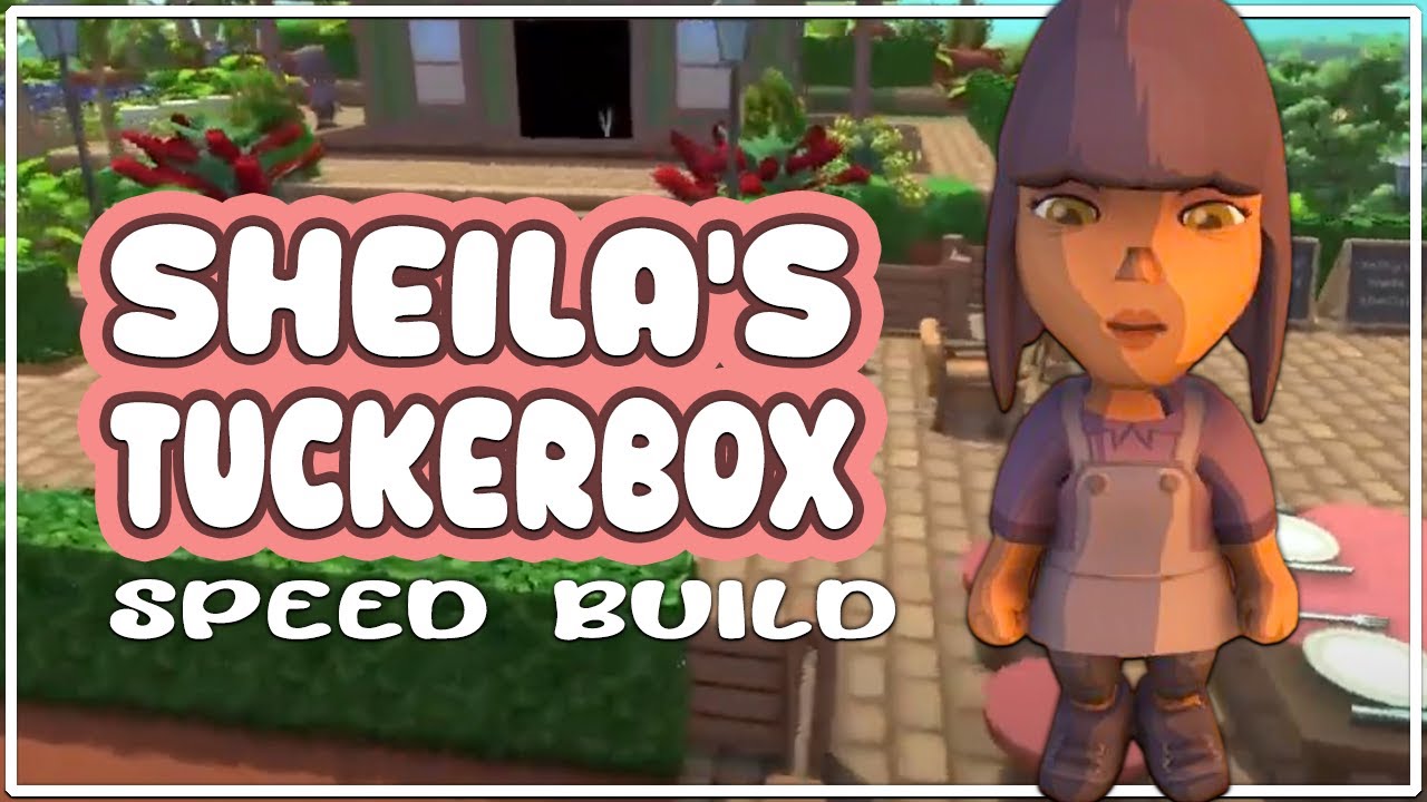 Tuckerbox Eating Area and Market - Dinkum Speed Build