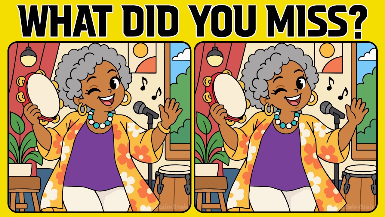 Spot the Difference Puzzles to Keep Your Mind Sharp (A Bit Tricky)
