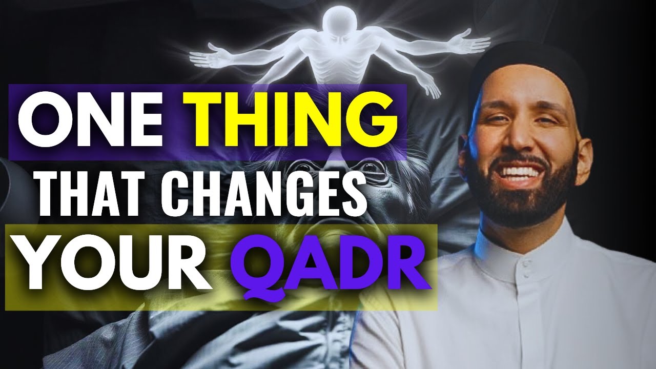 Allah can change your QADR with this 1 thing.