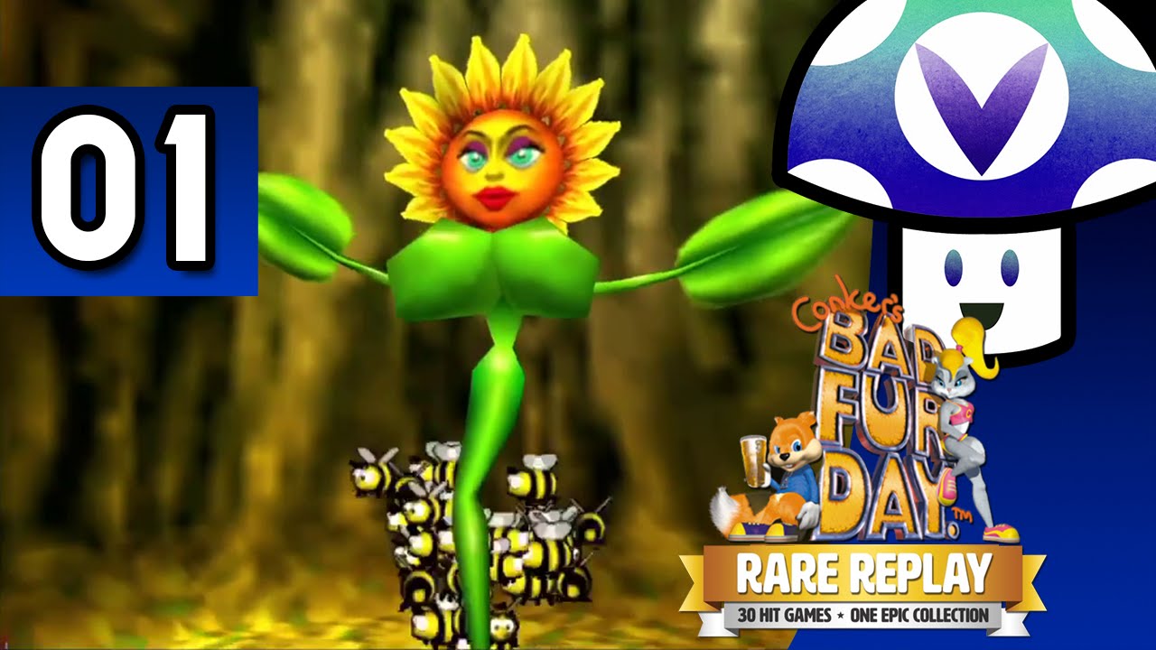 [Vinesauce] Vinny - Conker's Bad Fur Day [Rare Replay] (part 1)