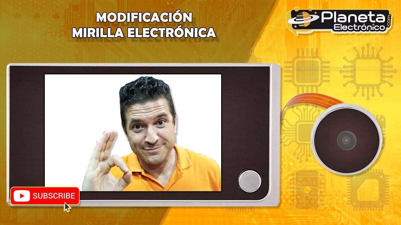 Modificación Mirilla ELECTRÓNICA puerta de entrada