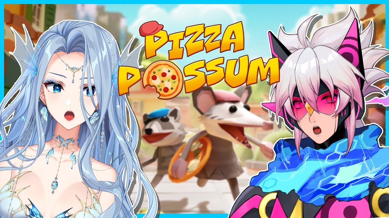 We Played the most CHAOTIC game of all time... | AmaLee & CyYu Play Pizza Possum