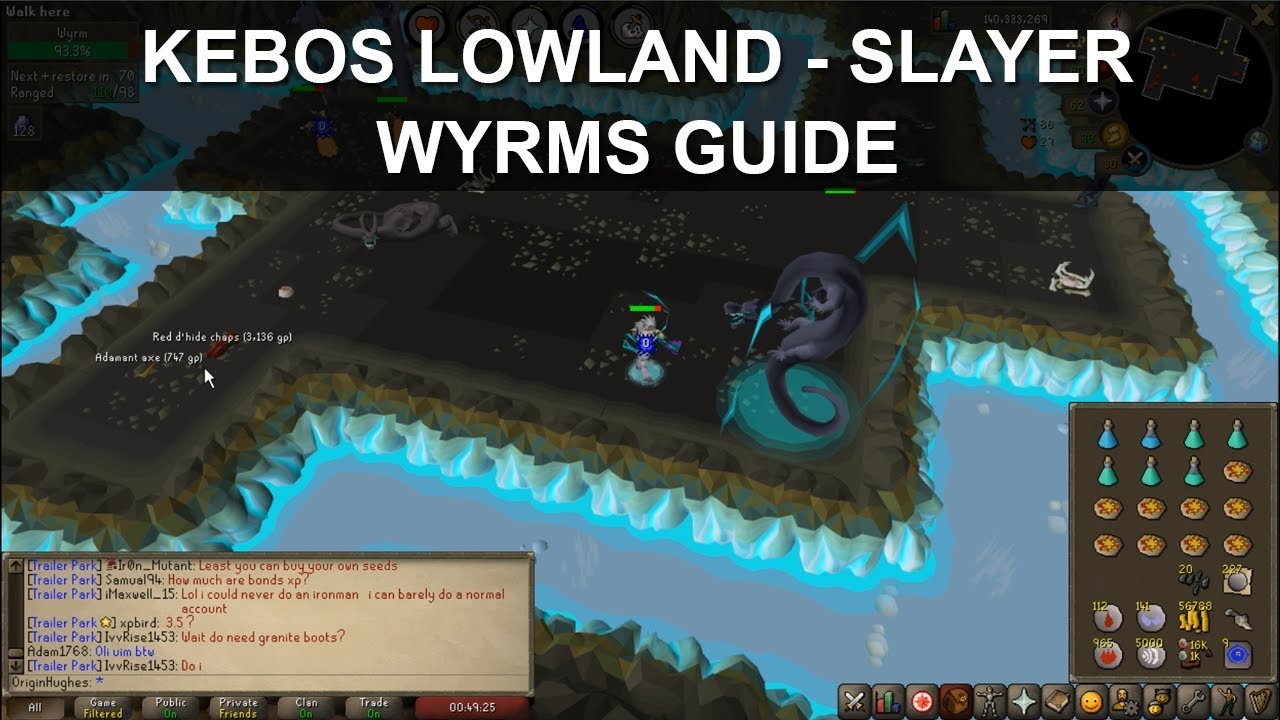 OSRS | How to Kill Wyrms - NEW Slayer Creature! (INCLUDING LOOT)