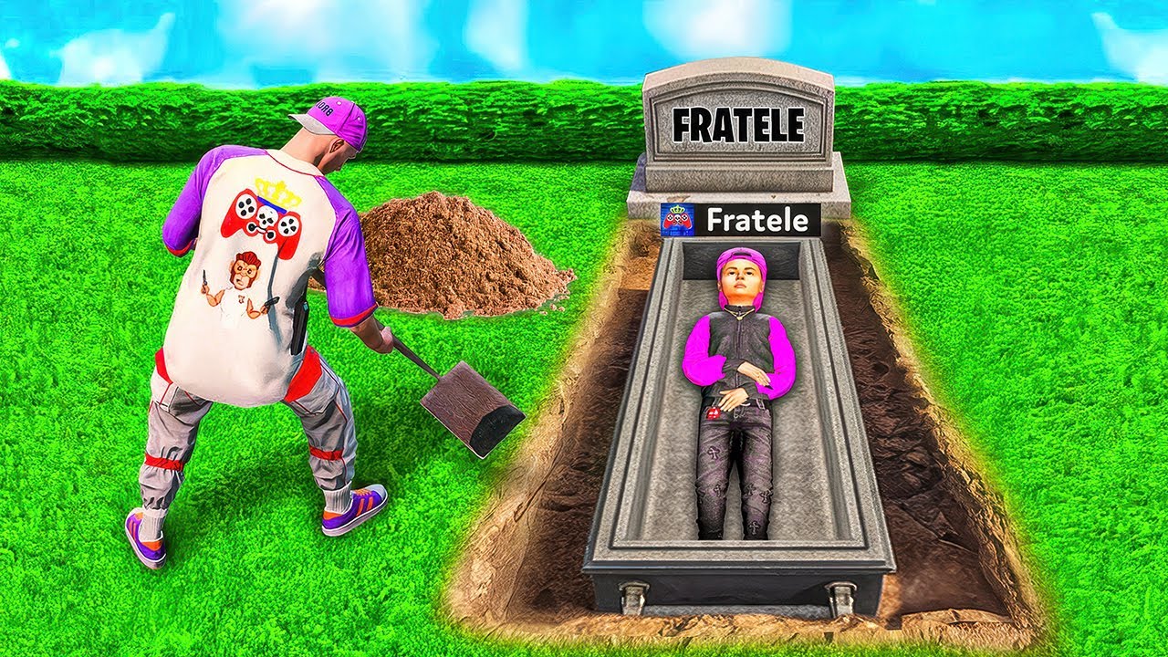 L-am INGROPAT pe FRATELE mai MIC in GTA 5!